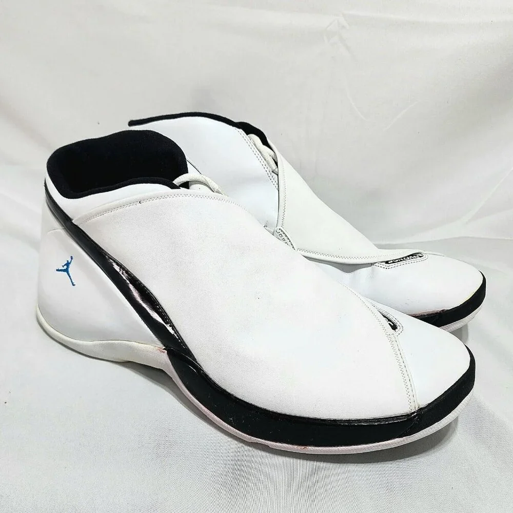 Jordan Jumpman Team J White Black OG 1999 Extremely Rare 136028-171 Mens Size 15